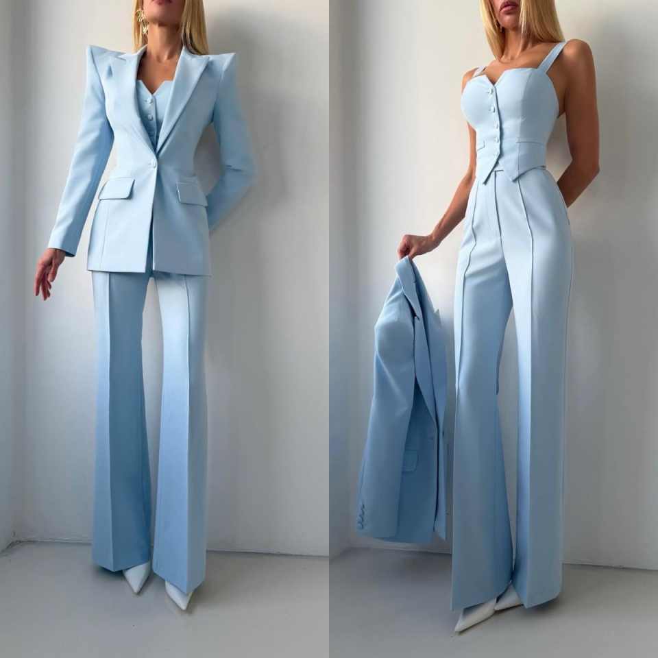 Women Formal Wear For Graduation - Formal Working Women Blazer Sets Customized