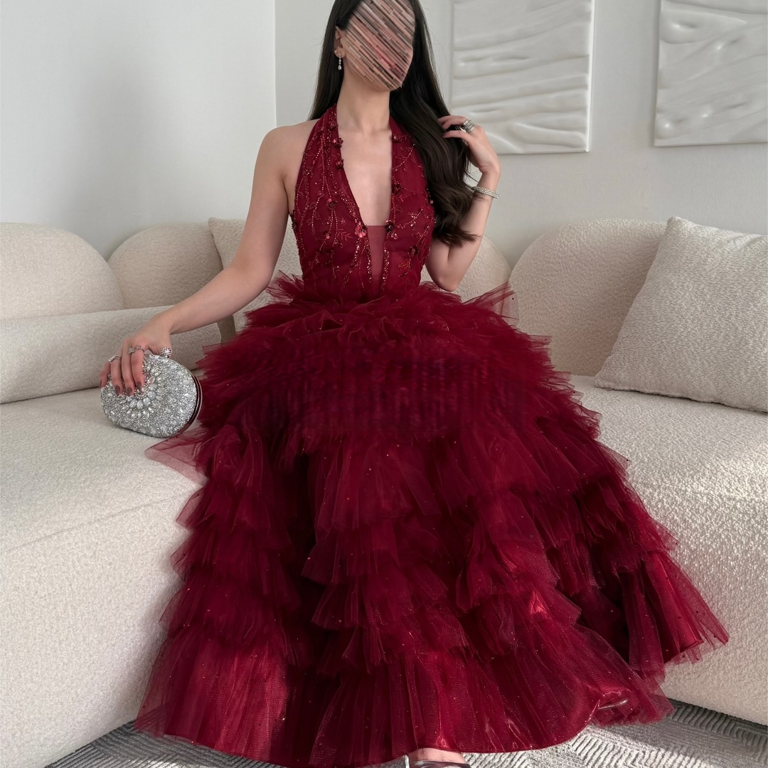 Bella Customized Satin Off-the - Women Formal Wear For Graduation ulasan dan harga