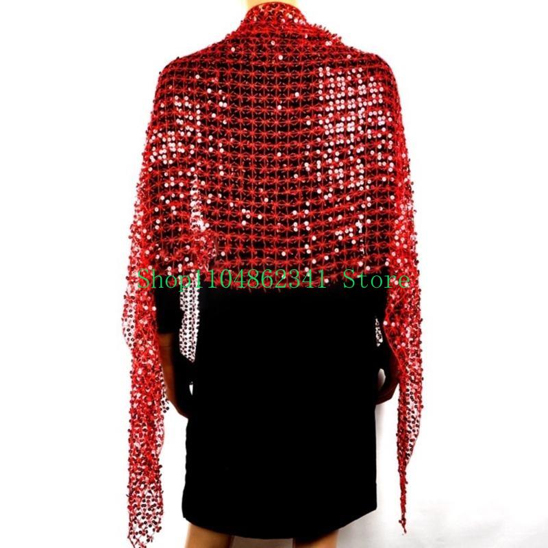 652F Shining Shawl Sequins Sho - Women'S Formal Wear Accessories ulasan dan harga