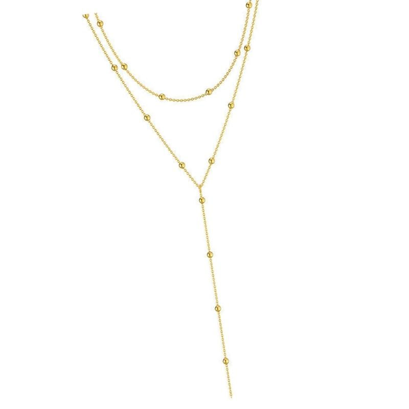 J78F Stylish Multiple Strand C - Women'S Formal Wear Accessories ulasan dan harga