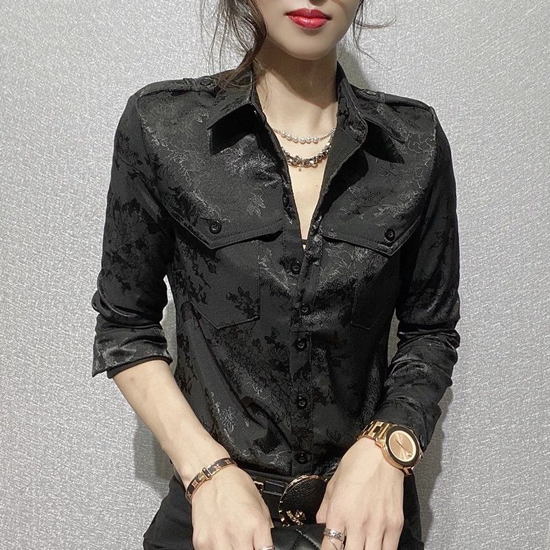 Female Tops Spring and Autumn  - Women Formal Wear Office ulasan dan harga