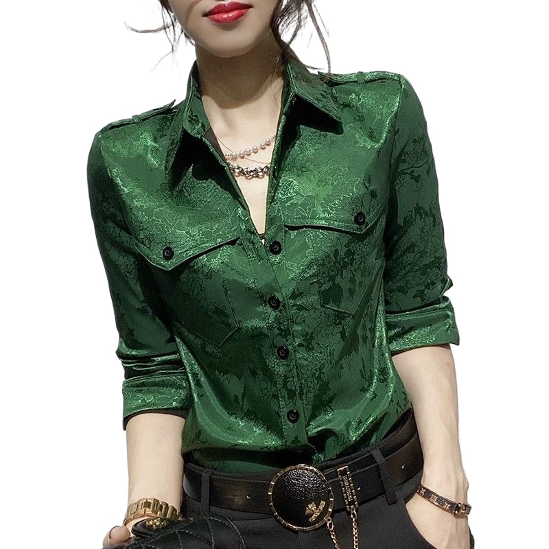 Female Tops Spring and Autumn  - Women Formal Wear Office ulasan dan harga
