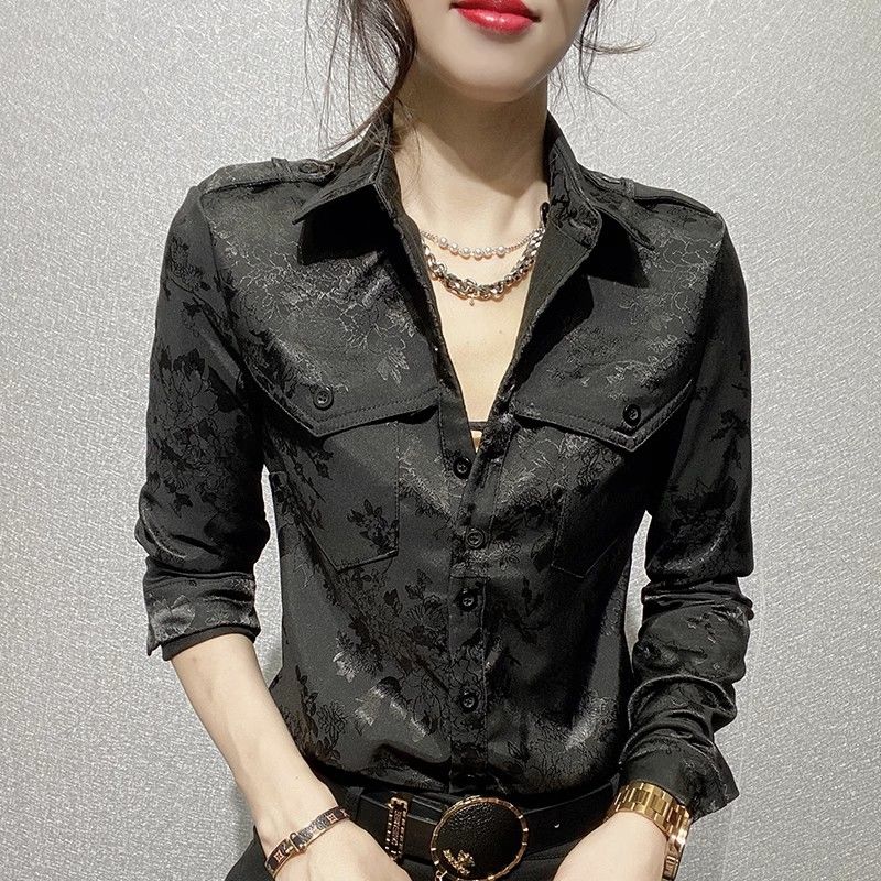 Female Tops Spring and Autumn  - Women Formal Wear Office ulasan dan harga