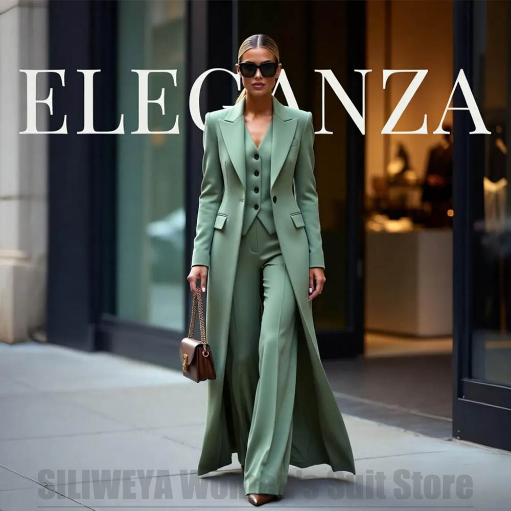 Chic Women's Suit Set Three Pi - Women Formal Wear Vest ulasan dan harga