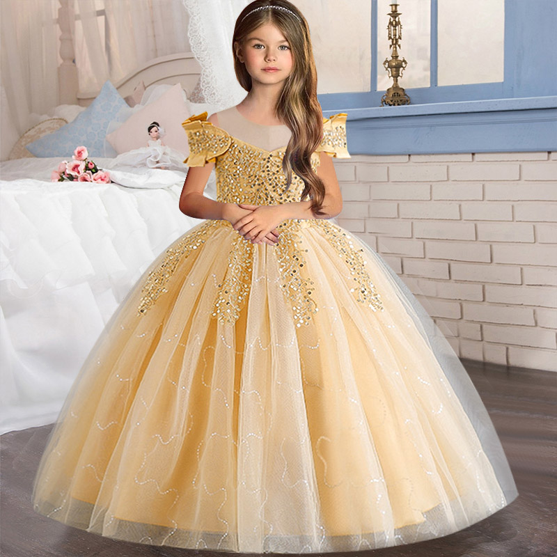 Flower Girl Dress Wedding Kids - Women'S Formal Wear For Girls ulasan dan harga