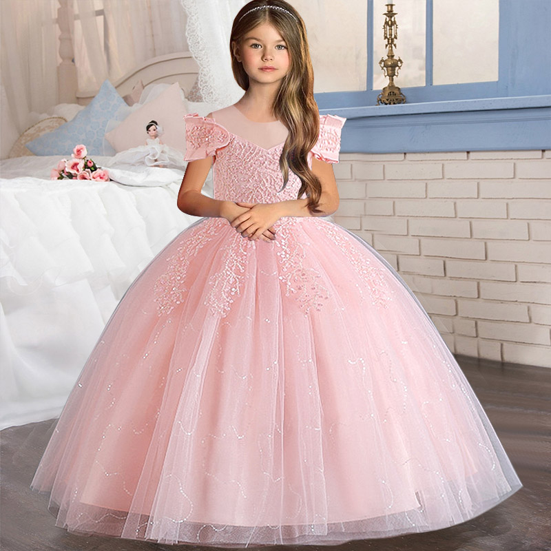 Flower Girl Dress Wedding Kids - Women'S Formal Wear For Girls ulasan dan harga