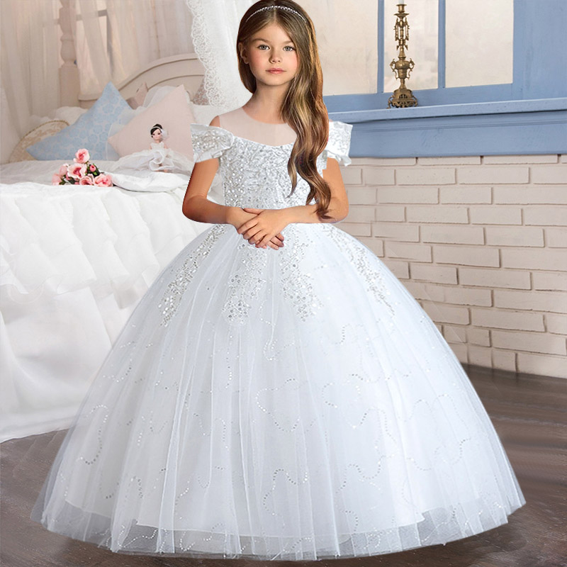 Flower Girl Dress Wedding Kids - Women'S Formal Wear For Girls ulasan dan harga