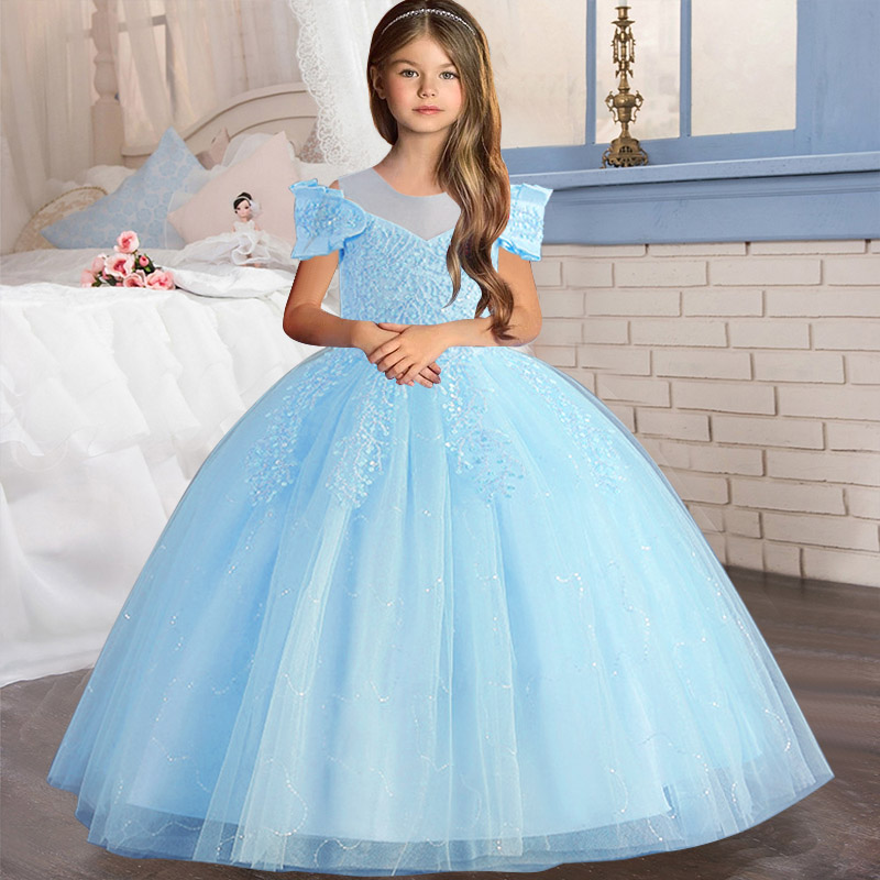 Flower Girl Dress Wedding Kids - Women'S Formal Wear For Girls ulasan dan harga