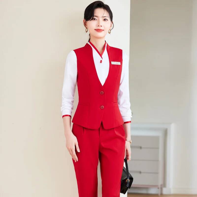 Plus Size 5XL Formal Pantsuits - Women'S Formal Wear Pants Suit ulasan dan harga