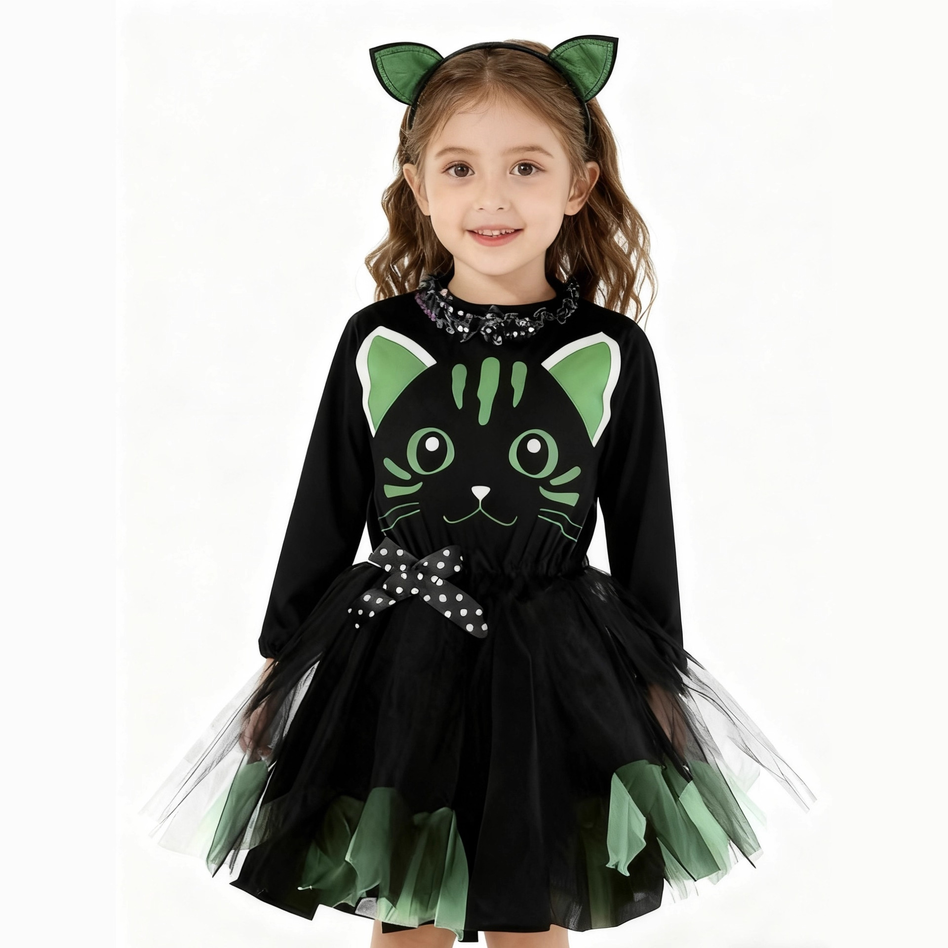 Kids Halloween Fancy Dress Cos - Women'S Formal Wear For Girls ulasan dan harga
