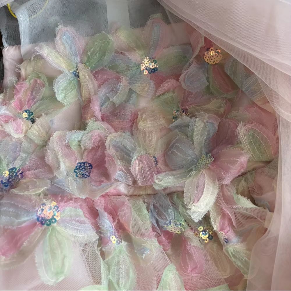 Luxury Floral Girl Princess Dr - Women'S Formal Wear For Girls ulasan dan harga