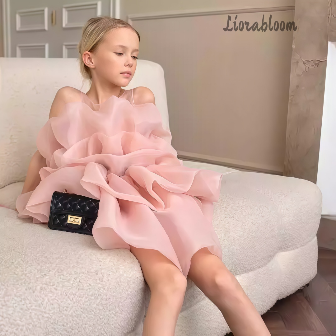 Multi Colored Layered Girls' F - Women'S Formal Wear For Girls ulasan dan harga