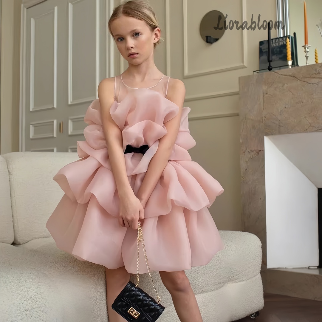 Multi Colored Layered Girls' F - Women'S Formal Wear For Girls ulasan dan harga