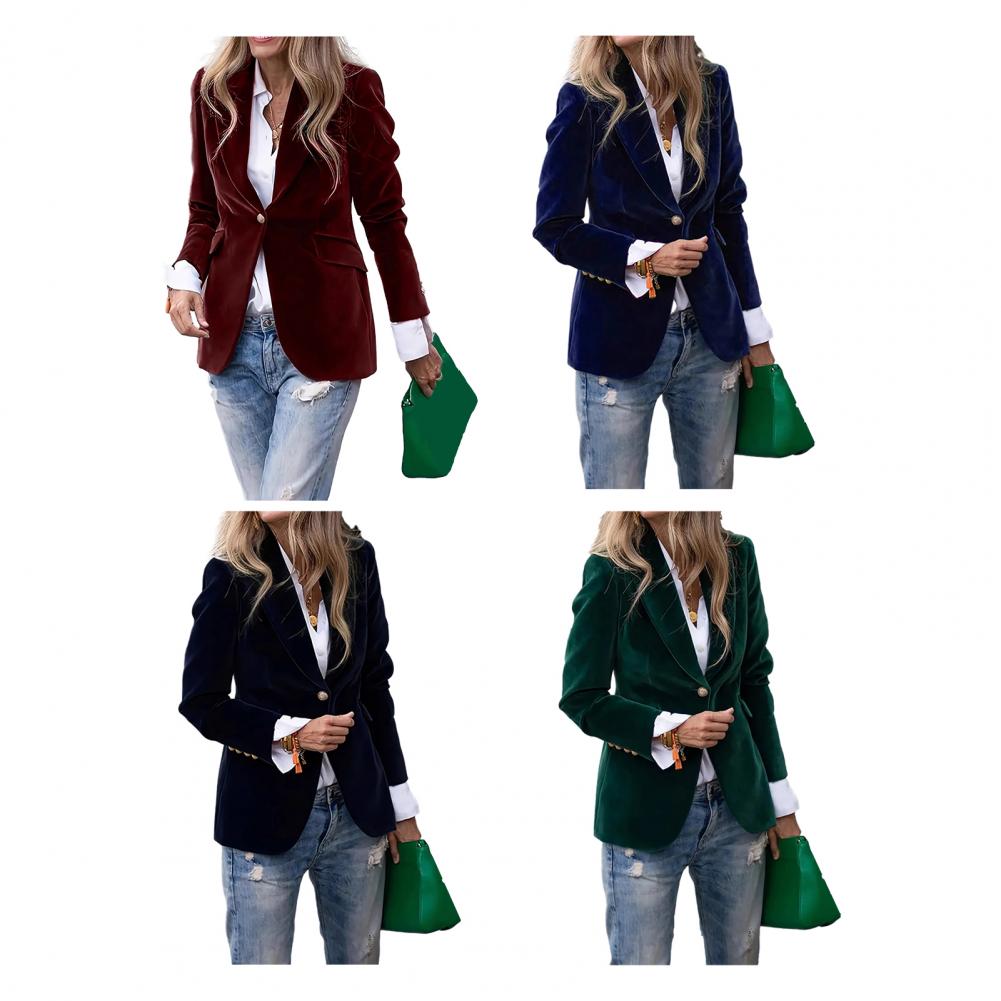 Velvet Large Size Women Prom P - Women Formal Wear Office ulasan dan harga