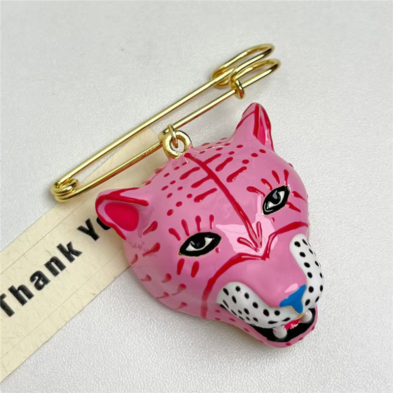 Elegant Enamel Tiger Brooch Pi - Women'S Formal Wear Accessories ulasan dan harga