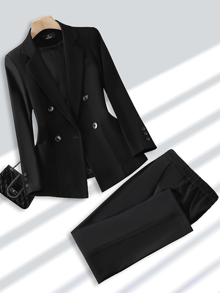 Fashion Ladies Pant Suit Forma - Women Formal Wear Office ulasan dan harga