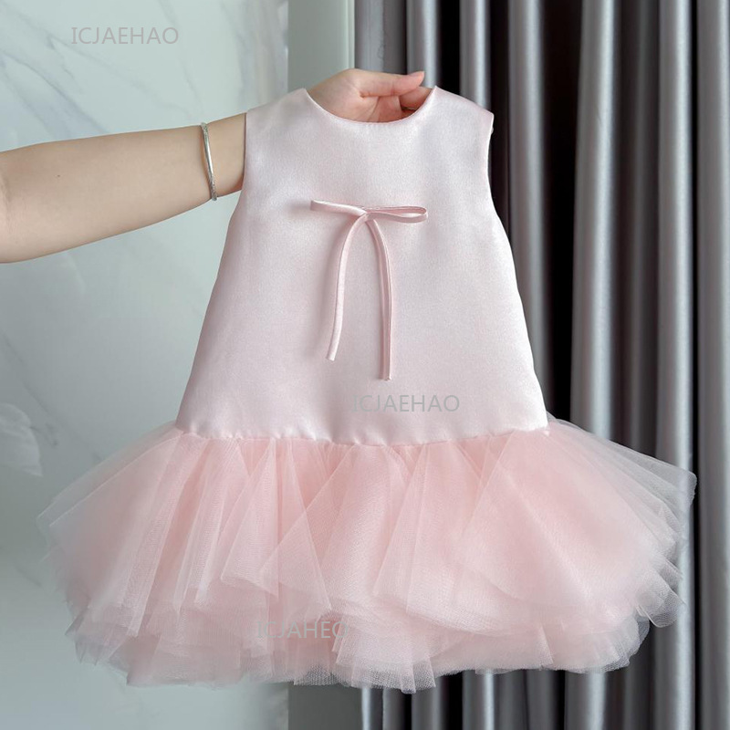 Party Dress Pink Baby Girls Ve - Women'S Formal Wear For Girls ulasan dan harga