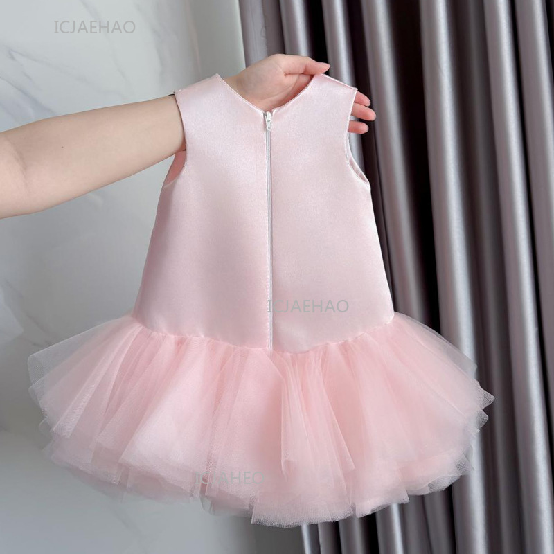 Party Dress Pink Baby Girls Ve - Women'S Formal Wear For Girls ulasan dan harga