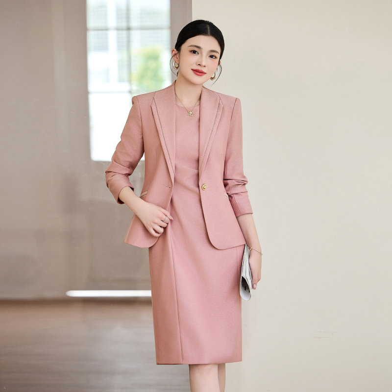 Pink suit for women2025New Pro - Women'S Formal Wear Pants Suit ulasan dan harga