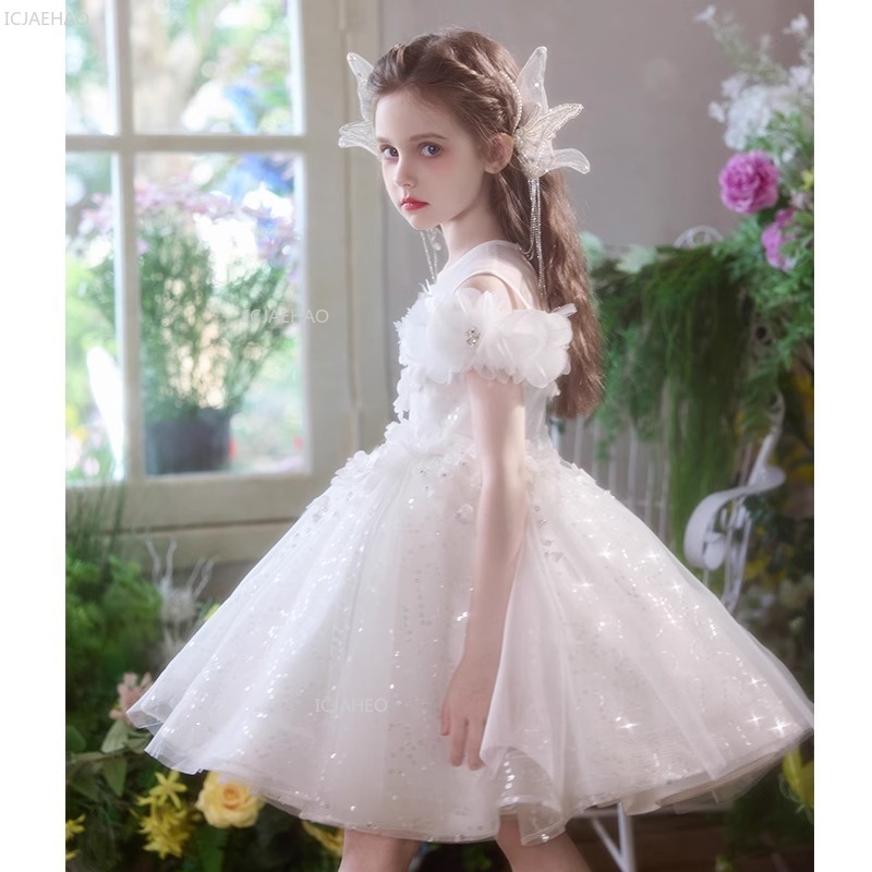 Girls Princess Party Dress Flo - Women'S Formal Wear For Girls ulasan dan harga