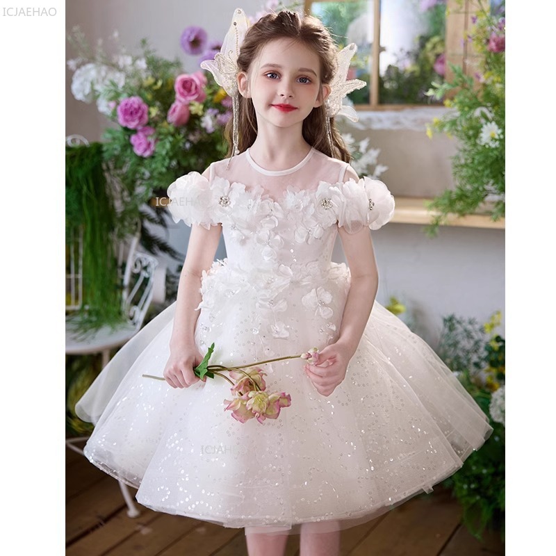 Girls Princess Party Dress Flo - Women'S Formal Wear For Girls ulasan dan harga