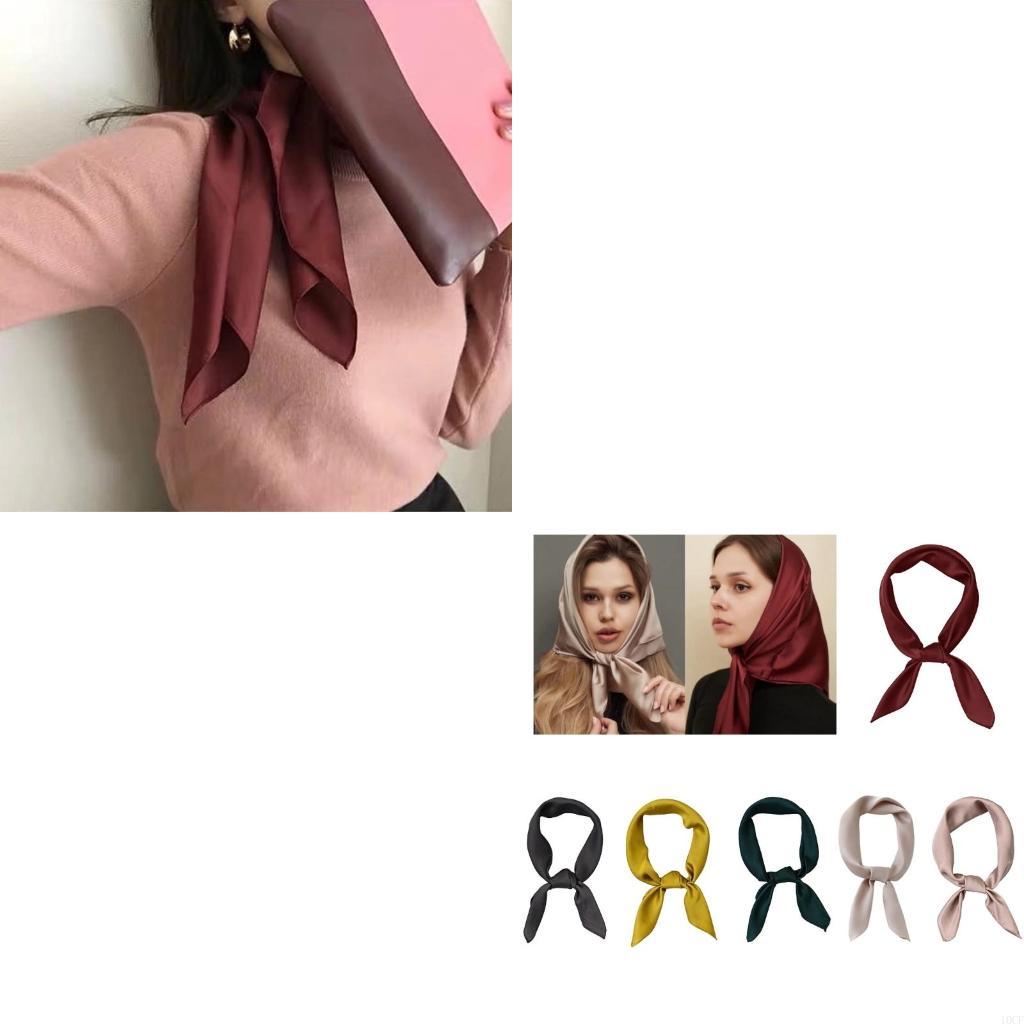 Imitation Silk Scarf Soft And  - Women'S Formal Wear Accessories ulasan dan harga