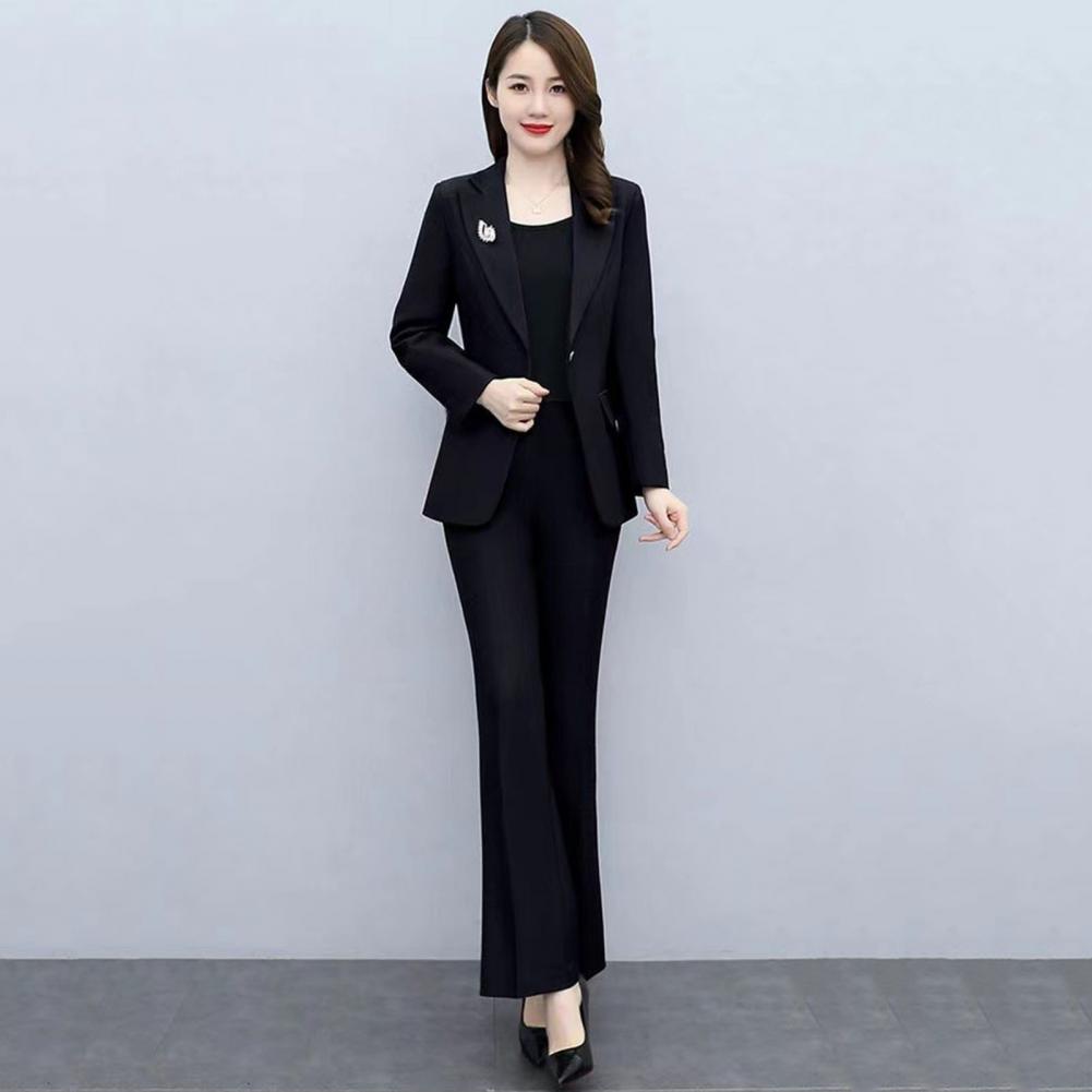2 Pcs/Set Lady Formal Coat Pan - Women Formal Wear Office ulasan dan harga